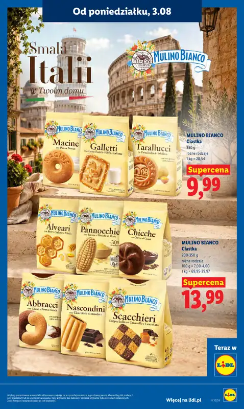 Lidl - gazetka promocyjna Oferta od poniedziałku od poniedziałku 03.08 do środy 05.08 - strona 57
