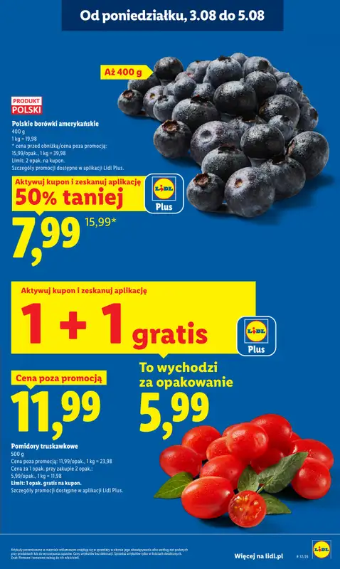 Lidl - gazetka promocyjna Oferta od poniedziałku od poniedziałku 03.08 do środy 05.08 - strona 17