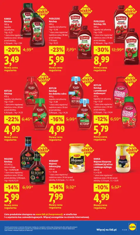 Lidl - gazetka promocyjna Oferta od poniedziałku od poniedziałku 03.08 do środy 05.08 - strona 33