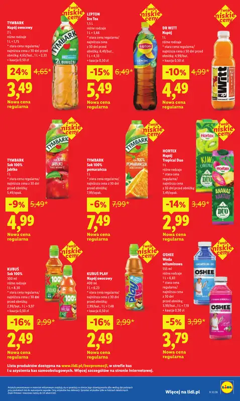 Lidl - gazetka promocyjna Oferta od poniedziałku od poniedziałku 03.08 do środy 05.08 - strona 31