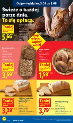 Lidl - gazetka promocyjna Oferta od poniedziałku od poniedziałku 03.08 do środy 05.08 - strona 62