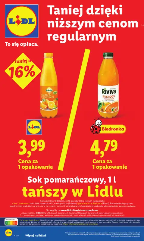 Lidl - gazetka promocyjna Oferta od poniedziałku od poniedziałku 03.08 do środy 05.08 - strona 6