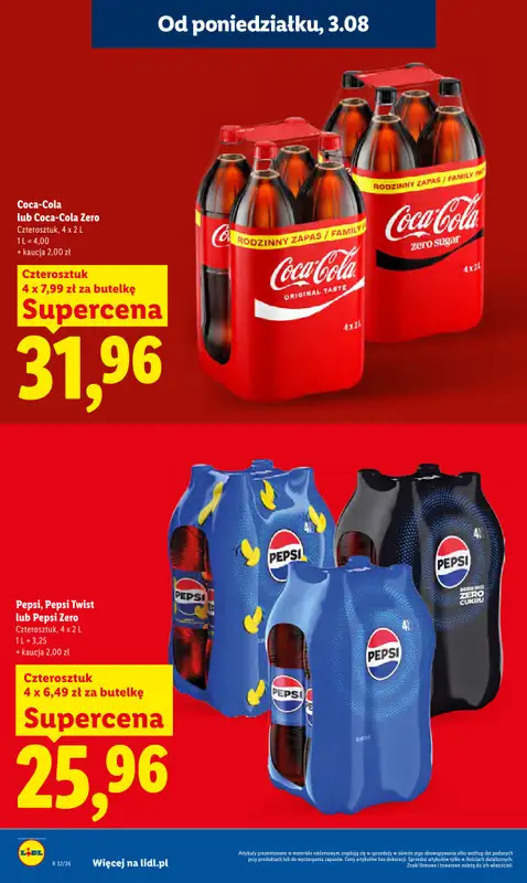 Lidl - gazetka promocyjna Oferta od poniedziałku od poniedziałku 03.08 do środy 05.08 - strona 20