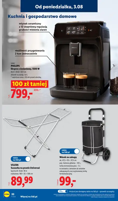 Lidl - gazetka promocyjna Katalog od poniedziałku 03.08 do soboty 08.08 - strona 24