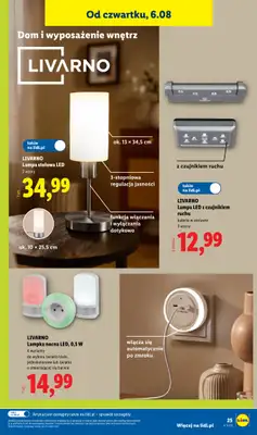 Lidl - gazetka promocyjna Katalog od poniedziałku 03.08 do soboty 08.08 - strona 33