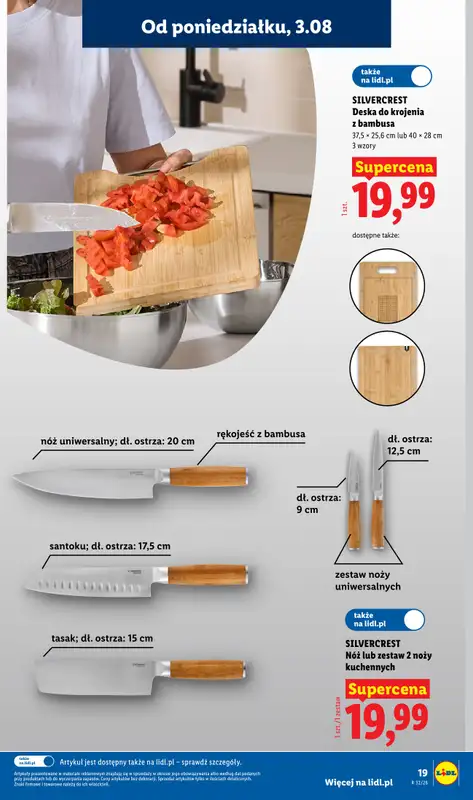 Lidl - gazetka promocyjna Katalog od poniedziałku 03.08 do soboty 08.08 - strona 21