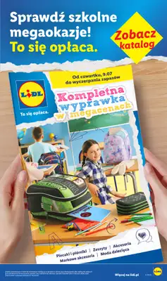 Lidl - gazetka promocyjna Katalog od poniedziałku 03.08 do soboty 08.08 - strona 9