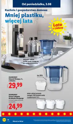 Lidl - gazetka promocyjna Katalog od poniedziałku 03.08 do soboty 08.08 - strona 16