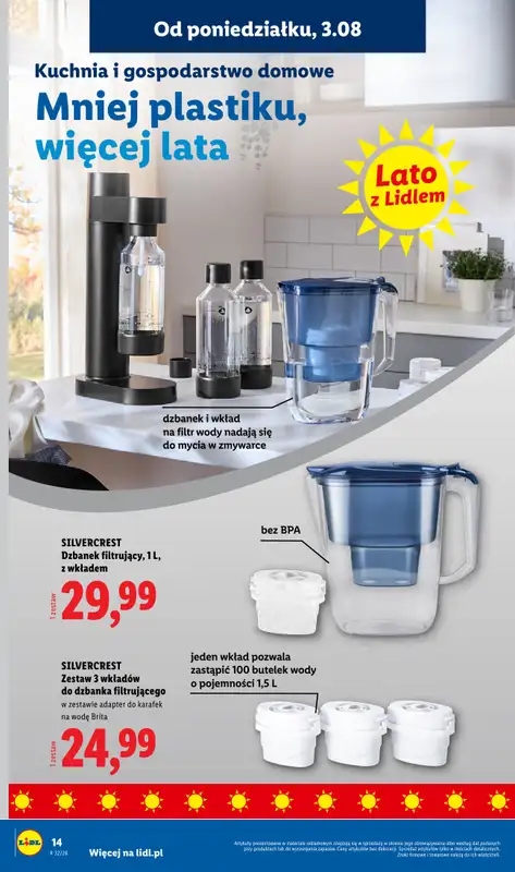Lidl - gazetka promocyjna Katalog od poniedziałku 03.08 do soboty 08.08 - strona 16