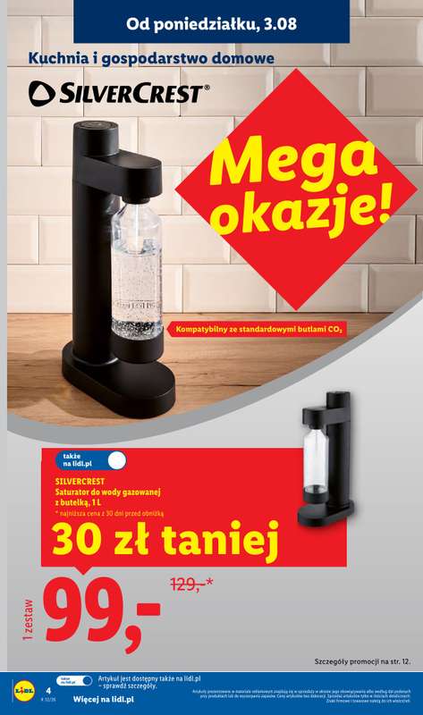 Lidl - gazetka promocyjna Katalog od poniedziałku 03.08 do soboty 08.08 - strona 4
