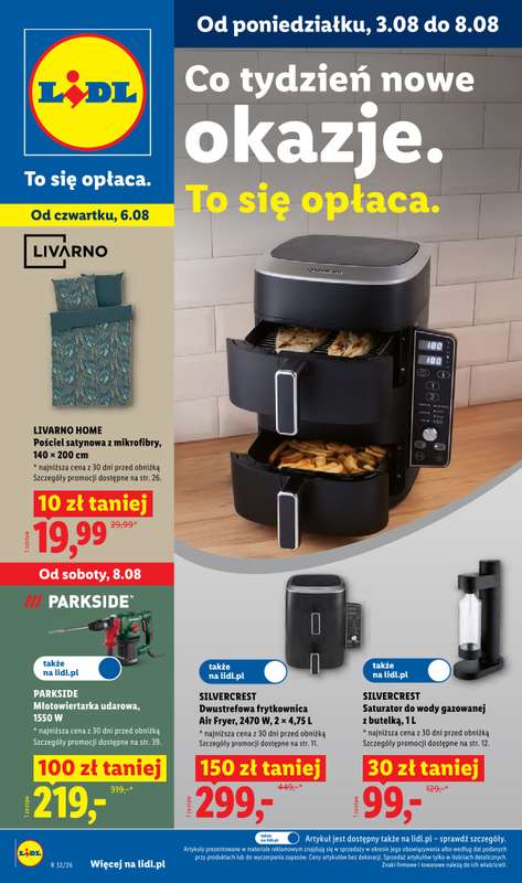 Lidl - gazetka promocyjna Katalog od poniedziałku 03.08 do soboty 08.08