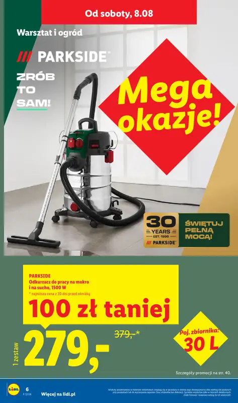 Lidl - gazetka promocyjna Katalog od poniedziałku 03.08 do soboty 08.08 - strona 6