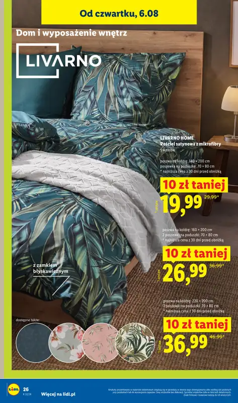 Lidl - gazetka promocyjna Katalog od poniedziałku 03.08 do soboty 08.08 - strona 34