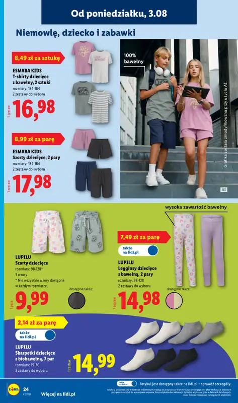 Lidl - gazetka promocyjna Katalog od poniedziałku 03.08 do soboty 08.08 - strona 30