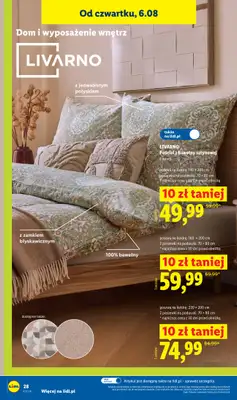 Lidl - gazetka promocyjna Katalog od poniedziałku 03.08 do soboty 08.08 - strona 36