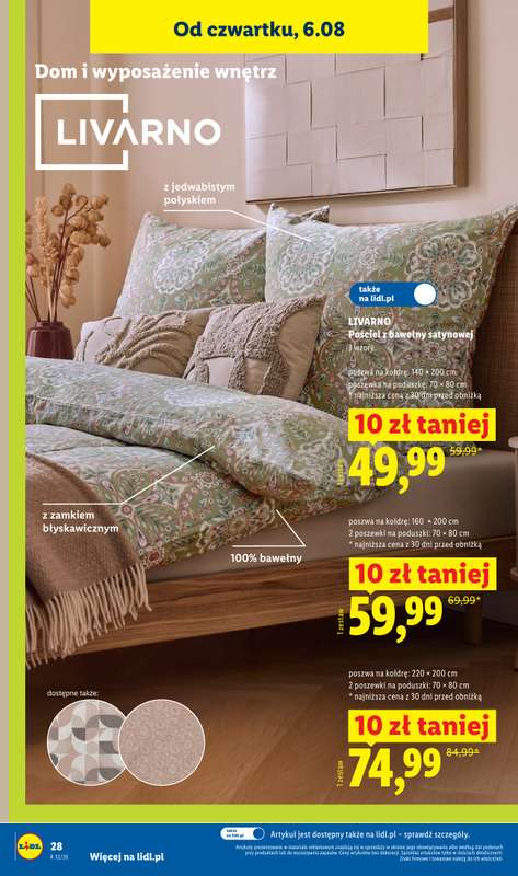 Lidl - gazetka promocyjna Katalog od poniedziałku 03.08 do soboty 08.08 - strona 36