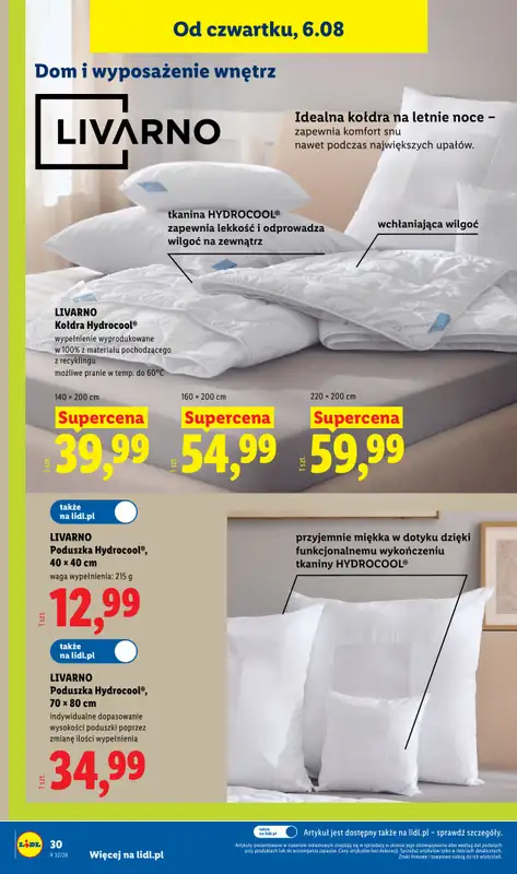 Lidl - gazetka promocyjna Katalog od poniedziałku 03.08 do soboty 08.08 - strona 38
