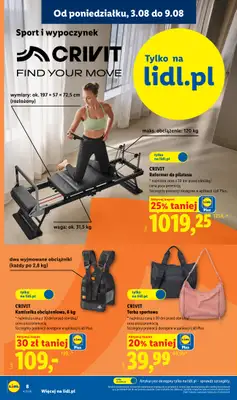 Lidl - gazetka promocyjna Katalog od poniedziałku 03.08 do soboty 08.08 - strona 10