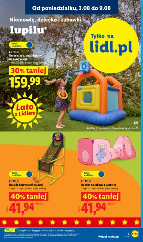 Lidl - gazetka promocyjna Katalog od poniedziałku 03.08 do soboty 08.08 - strona 11