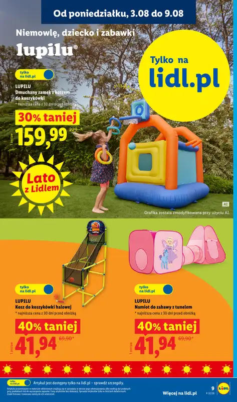 Lidl - gazetka promocyjna Katalog od poniedziałku 03.08 do soboty 08.08 - strona 11