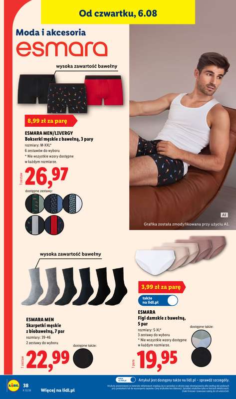 Lidl - gazetka promocyjna Katalog od poniedziałku 03.08 do soboty 08.08 - strona 46