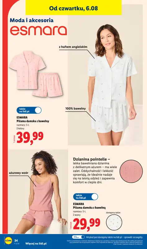 Lidl - gazetka promocyjna Katalog od poniedziałku 03.08 do soboty 08.08 - strona 42
