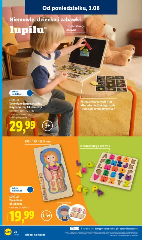 Lidl - gazetka promocyjna Katalog od poniedziałku 03.08 do soboty 08.08 - strona 26