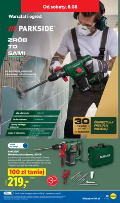Lidl - gazetka promocyjna Katalog od poniedziałku 03.08 do soboty 08.08 - strona 47