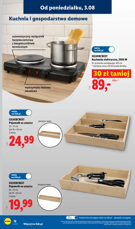 Lidl - gazetka promocyjna Katalog od poniedziałku 03.08 do soboty 08.08 - strona 20