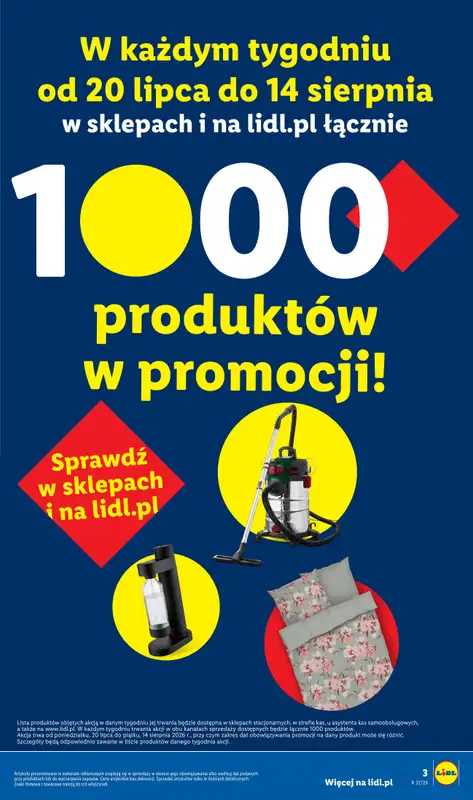 Lidl - gazetka promocyjna Katalog od poniedziałku 03.08 do soboty 08.08 - strona 3