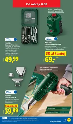 Lidl - gazetka promocyjna Katalog od poniedziałku 03.08 do soboty 08.08 - strona 51