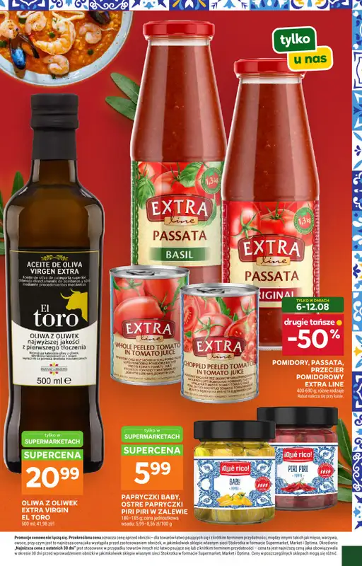 Stokrotka - gazetka promocyjna Kuchnia Iberyjska  do piątku 28.08 - strona 4