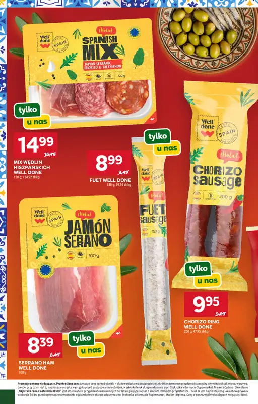 Stokrotka - gazetka promocyjna Kuchnia Iberyjska  do piątku 28.08 - strona 5