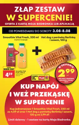 Biedronka - gazetka promocyjna Od poniedziałku od poniedziałku 03.08 do soboty 08.08 - strona 36