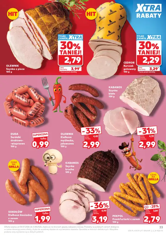 Kaufland - gazetka promocyjna Gazetka Tygodnia od czwartku 30.07 do środy 05.08 - strona 33