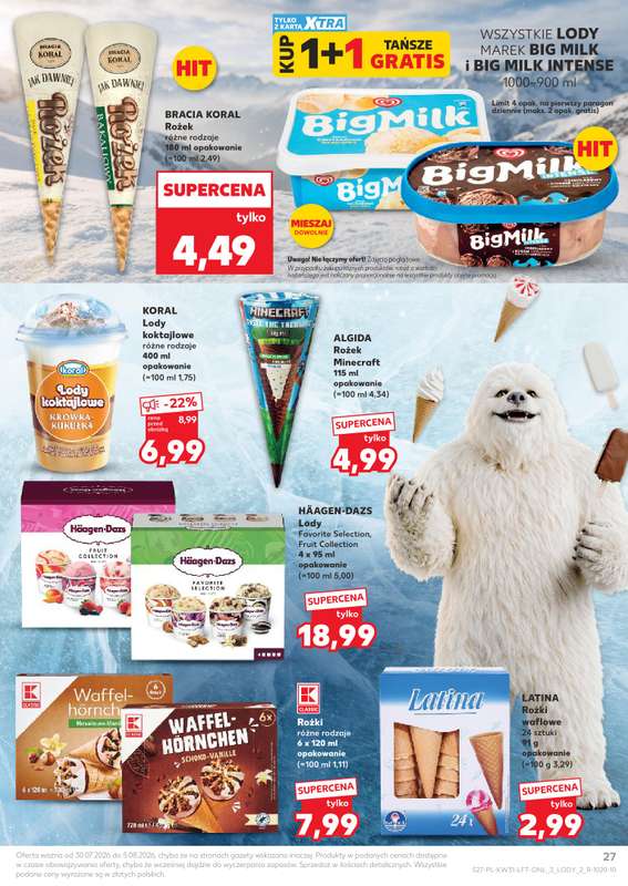 Kaufland - gazetka promocyjna Gazetka Tygodnia od czwartku 30.07 do środy 05.08 - strona 27