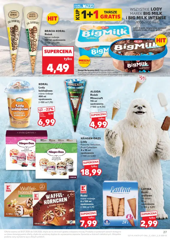 Kaufland - gazetka promocyjna Gazetka Tygodnia od czwartku 30.07 do środy 05.08 - strona 27