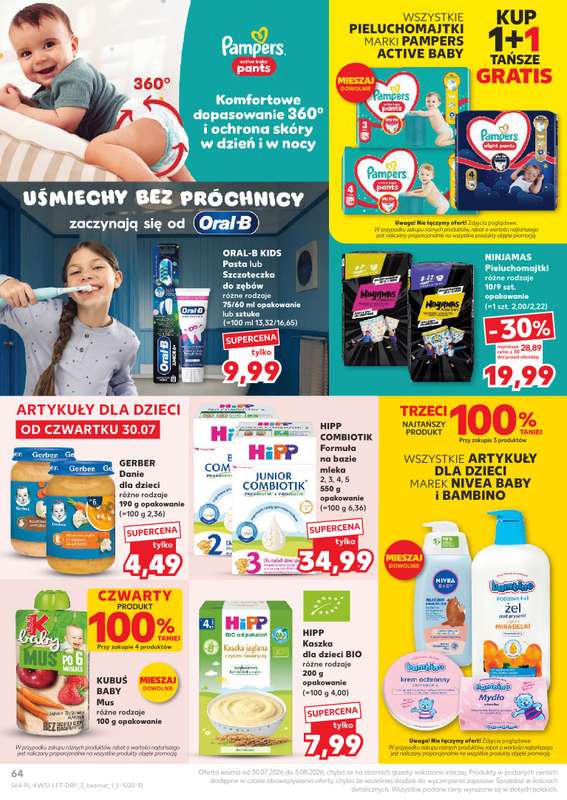 Kaufland - gazetka promocyjna Gazetka Tygodnia od czwartku 30.07 do środy 05.08 - strona 64