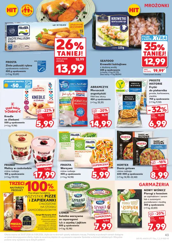 Kaufland - gazetka promocyjna Gazetka Tygodnia od czwartku 30.07 do środy 05.08 - strona 43