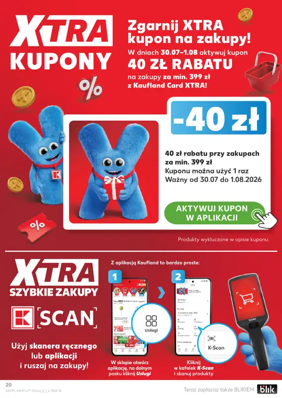 Kaufland - gazetka promocyjna Gazetka Tygodnia od czwartku 30.07 do środy 05.08 - strona 20