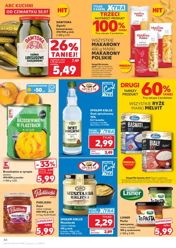 Kaufland - gazetka promocyjna Gazetka Tygodnia od czwartku 30.07 do środy 05.08 - strona 48