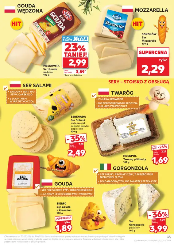 Kaufland - gazetka promocyjna Gazetka Tygodnia od czwartku 30.07 do środy 05.08 - strona 35