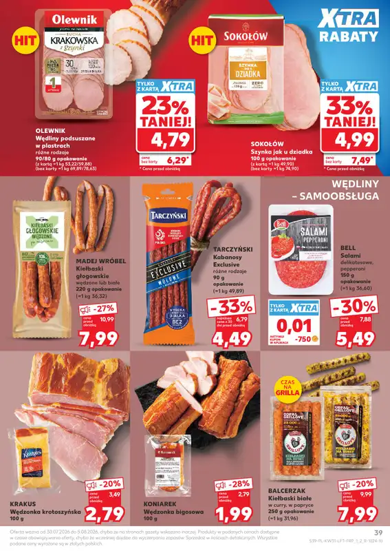 Kaufland - gazetka promocyjna Gazetka Tygodnia od czwartku 30.07 do środy 05.08 - strona 39