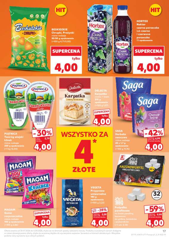 Kaufland - gazetka promocyjna Gazetka Tygodnia od czwartku 30.07 do środy 05.08 - strona 17