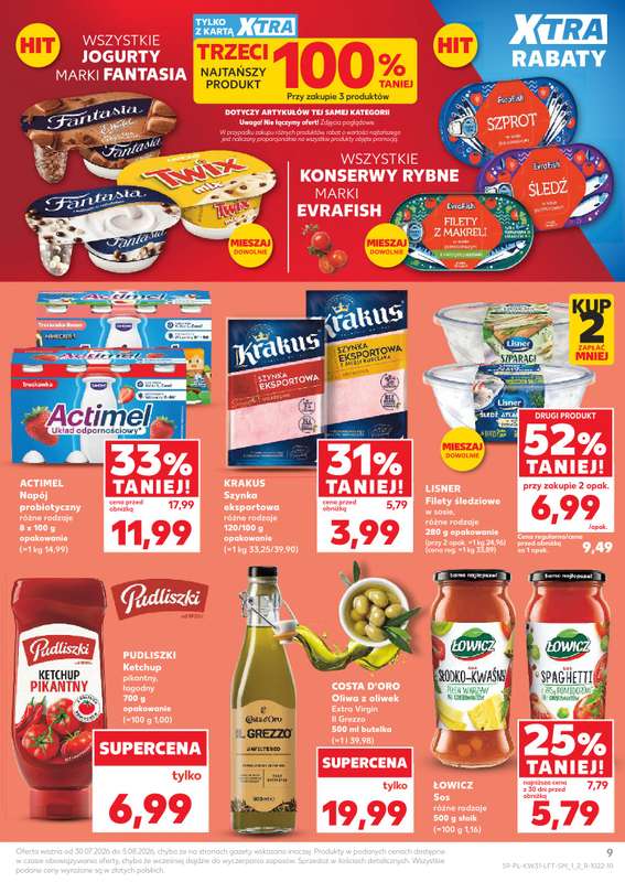 Kaufland - gazetka promocyjna Gazetka Tygodnia od czwartku 30.07 do środy 05.08 - strona 9