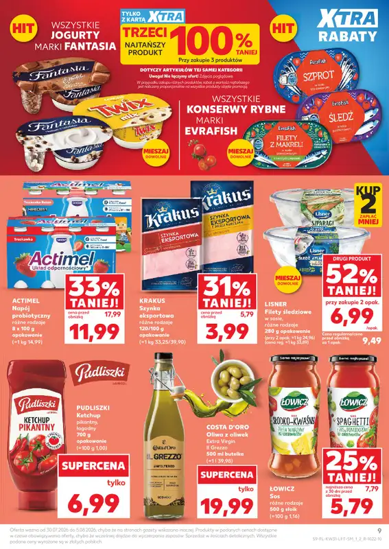 Kaufland - gazetka promocyjna Gazetka Tygodnia od czwartku 30.07 do środy 05.08 - strona 9