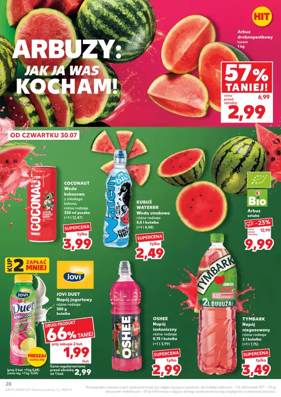 Kaufland - gazetka promocyjna Gazetka Tygodnia od czwartku 30.07 do środy 05.08 - strona 28