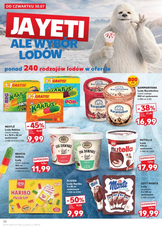 Kaufland - gazetka promocyjna Gazetka Tygodnia od czwartku 30.07 do środy 05.08 - strona 26