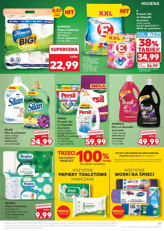 Kaufland - gazetka promocyjna Gazetka Tygodnia od czwartku 30.07 do środy 05.08 - strona 61