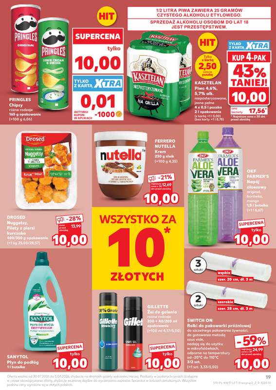 Kaufland - gazetka promocyjna Gazetka Tygodnia od czwartku 30.07 do środy 05.08 - strona 19